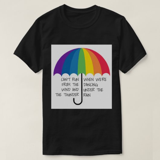 Rain Ben Platt T-shirt (Design voorkant)