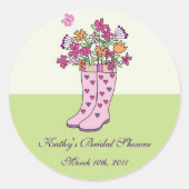 Rain Boots Favor Sticker (Voorkant)