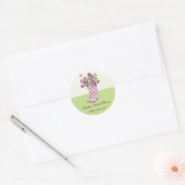 Rain Boots Favor Sticker (Envelop)