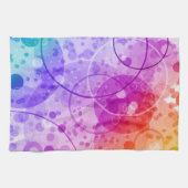 RAIN BUBBLES IN RAINBOWS THEEDOEK (Horizontaal)