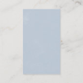 Rain Cloud Boy Baby shower Diaper Raffle Informatiekaartje (Achterkant)