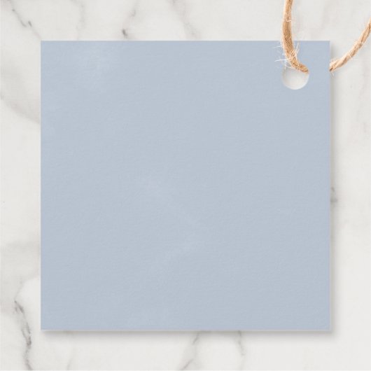 Rain Cloud Boy Baby shower Hartelijk dank Bedankjes Labels (Achterkant)