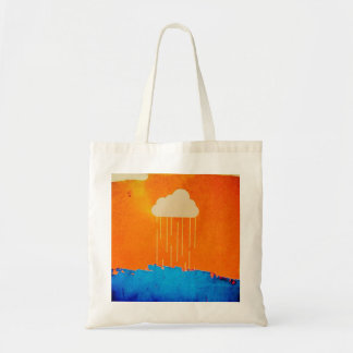Rain Cloud Canvas tas