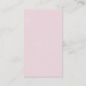 Rain Cloud Girl Baby shower Diaper Raffle Informatiekaartje (Achterkant)