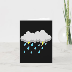 Rain Cloud Halloween Easy Costumae Last Minute Kaart