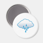 Rain Cloud Magneet (Voorkant / Achterkant)