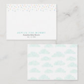 Rain Clouds | Kaarten voor mammie-advies (Voorkant / Achterkant)