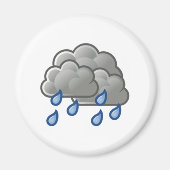 Rain Clouds Magneet (Voorkant)