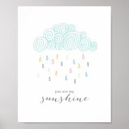 Rain Clouds Poster