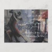 Rain Dance Briefkaart (Voorkant)