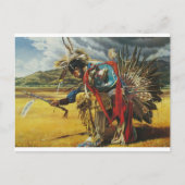 Rain Dance Briefkaart (Voorkant)