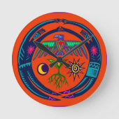 Rain Dance Ronde Klok (Voorkant)
