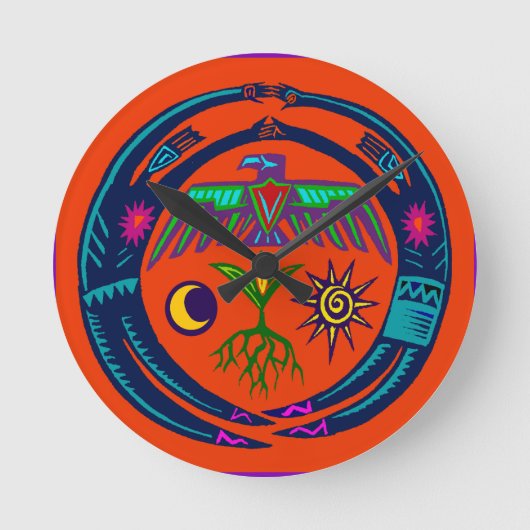 Rain Dance Ronde Klok (Voorkant)