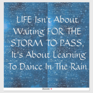 RAIN DANCE STICKER