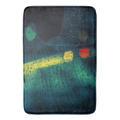Rain Dotted Green Badmat (Voorkant Verticaal)