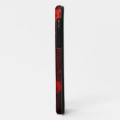 Rain Dotted Red Case-Mate iPhone Case (Achterkant/links)