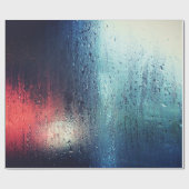 RAIN DROP OP HET VENSTER CADEAUPAPIER (Vlak)