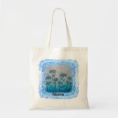 Rain Flowers canvas tas (Voorkant)