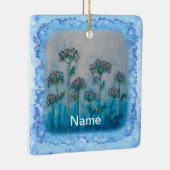 Rain Flowers Keramisch Ornament (Rechts)