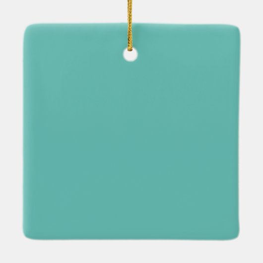 Rain Flowers Keramisch Ornament (Achterkant)