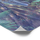 Rain Forest Landscape River Waterfalls Art Poster (Hoek)