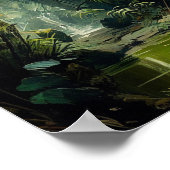 Rain Forest, Tropical Nature Wall Art Poster  (Hoek)