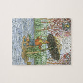 Rain Gnome Puzzle Legpuzzel (Horizontaal)