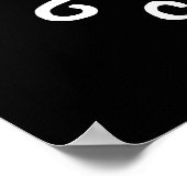 Rain Goddess: Petroglyph van vruchtbaarheid en lev Poster (Hoek)