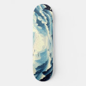 Rain Hail Migrating Birds Snow Mountains Scenery Persoonlijk Skateboard (Voorkant)