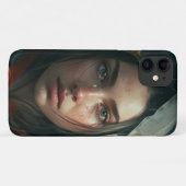 Rain hood girl Case-Mate iPhone case (Achterkant (horizontaal))