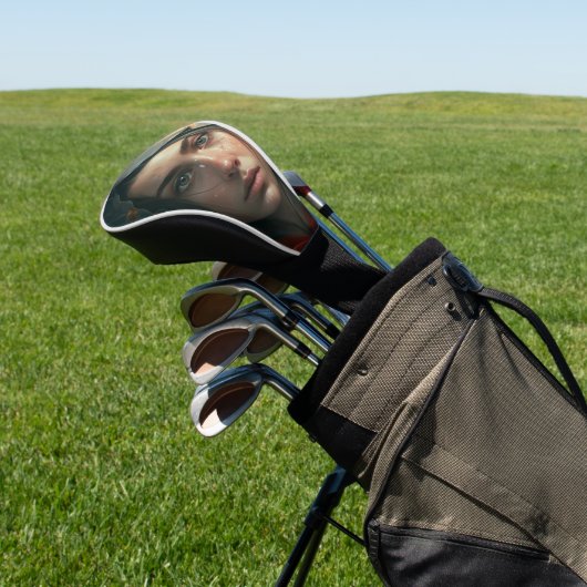 Rain hood girl golfheadcover (Insitu)