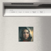 Rain hood girl magneet (Insitu (Vaatwasser))