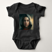 Rain hood girl romper (Voorkant)