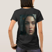 Rain hood girl t-shirt (Achterkant)