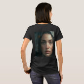Rain hood girl t-shirt (Achterkant volledig)