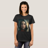 Rain hood girl t-shirt (Voorkant volledig)