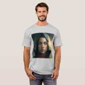 Rain hood girl t-shirt (Voorkant volledig)