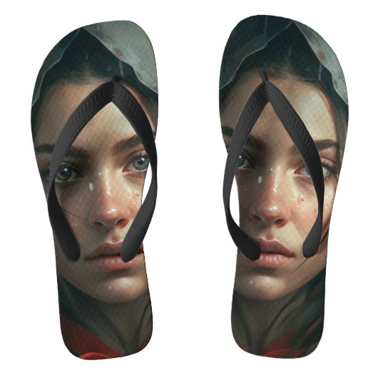 Rain hood girl teenslippers (Voetbed)