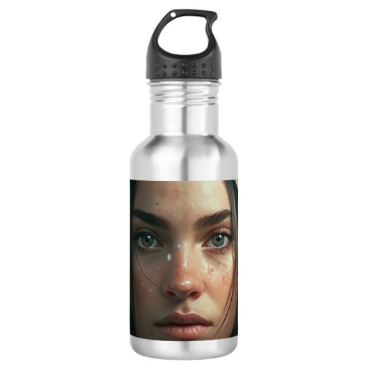 Rain hood girl waterfles (Voorkant)