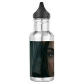 Rain hood girl waterfles (Links)