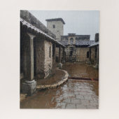 Rain in the Courtyard of San Felipe de Lara Legpuzzel (Verticaal)