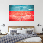 Rain-Kissed Emblem Canvas Afdruk (Insitu (Slaapkamer))