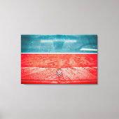 Rain-Kissed Emblem Canvas Afdruk (Voorkant)