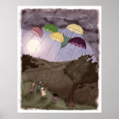 Rain Kites Poster (Voorkant)