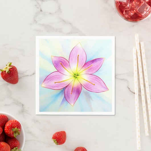Rain Lily servetten (Insitu)