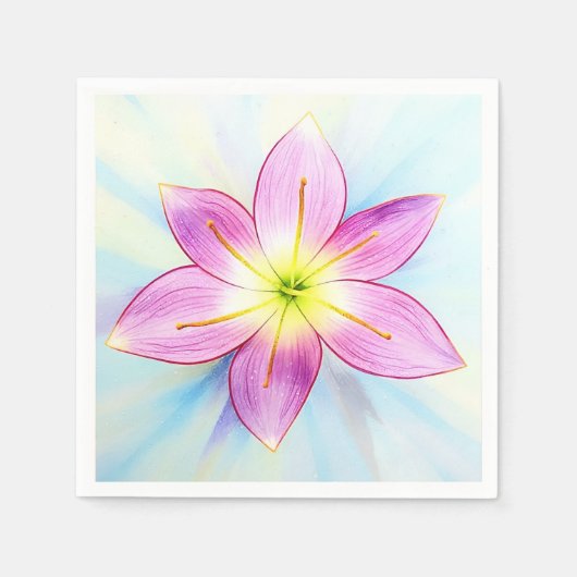 Rain Lily servetten (Voorkant)