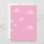 Rain of Love Shower Uitnodiging (Achterkant)