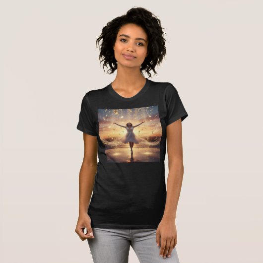 Rain of Miracles Divine Abundance Alignment Art T-shirt (Voorkant volledig)
