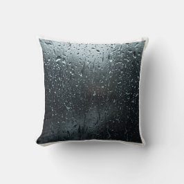 Rain on Glass Distortion Window Film Kussen