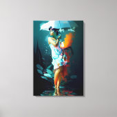 Rain Parade - Ken Gage Art Canvas Afdruk (Voorkant)